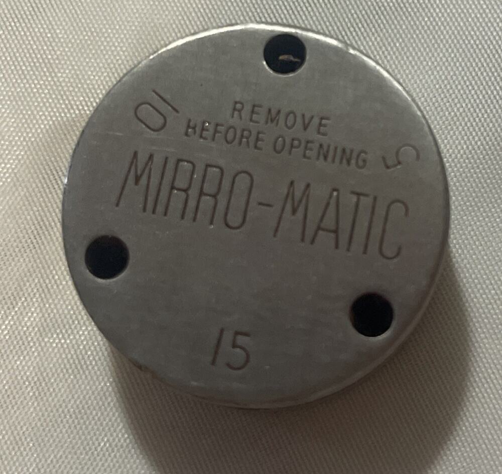 Mirro Matic Pressure Cooker Weight Regulator 5 10 15 Canning Pot Canner